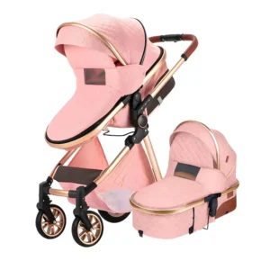 Luxury 3-in-1 Baby Stroller