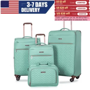 Soft side Spinner Luggage Set