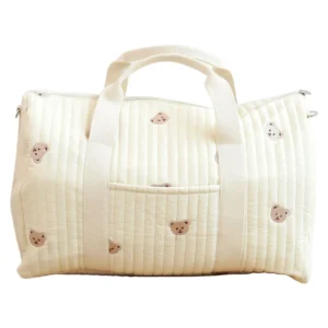 Cute Embroidered Nappy Bag